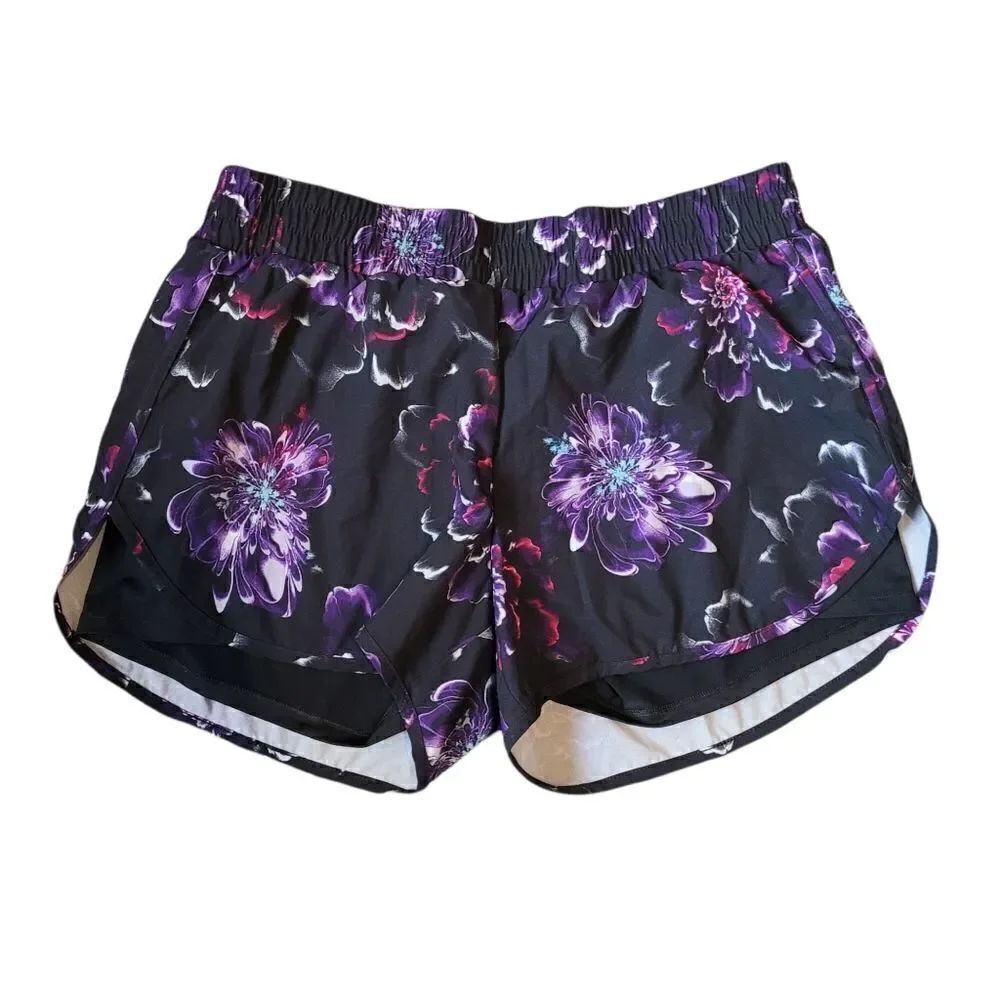 Floral athletic short